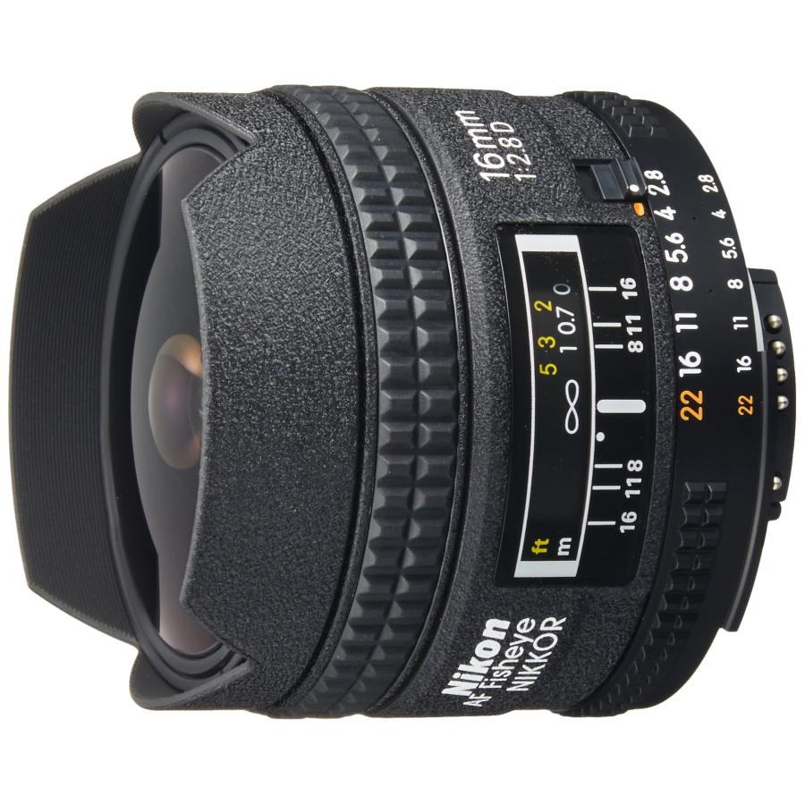 Nikon フィッシュアイレンズ Ai AF fisheye Nikkor 16mm f/2.8D フル 