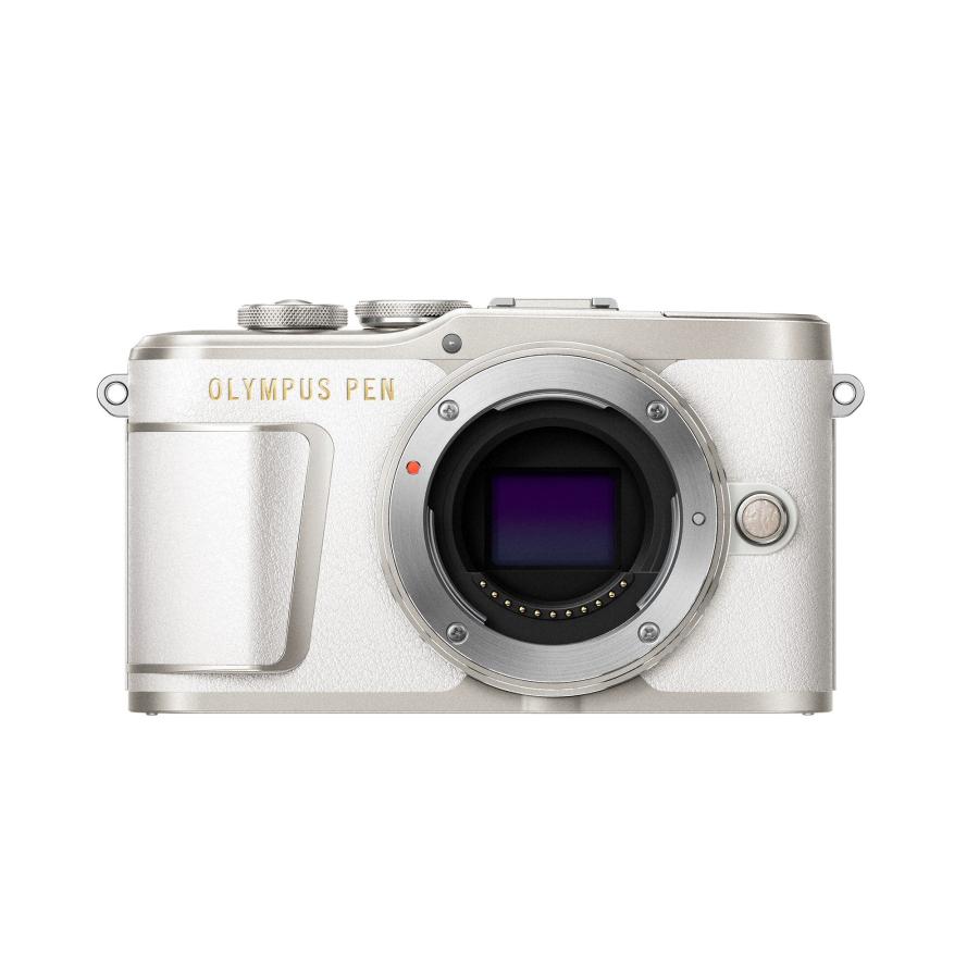 OLYMPUS ミラーレス一眼カメラ PEN E-PL9 ボディー ホワイト : ぽ 