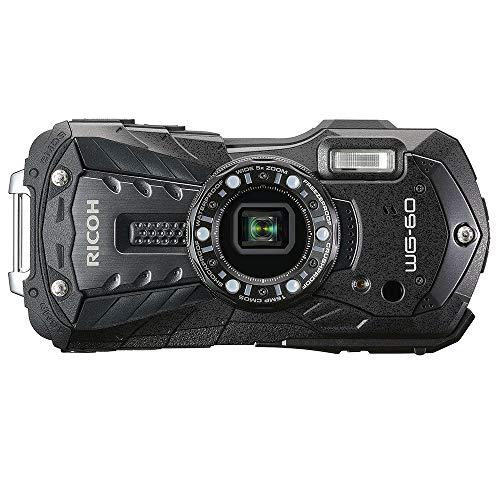 RICOH WG-60 ブラック 本格防水デジタルカメラ 14メートル防水 耐衝撃 