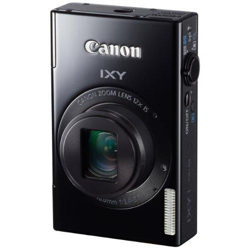 Canon デジタルカメラ IXY 1 ブラック 光学12倍ズーム Wi-Fi対応 IXY1