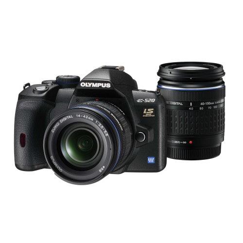 OLYMPUS デジタル一眼レフカメラ E-520 ダブルズームキット E-520WKIT 