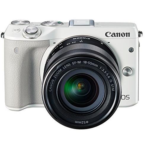 Canon ミラーレス一眼カメラ EOS M3 レンズキット(ホワイト) EF-M18 