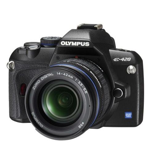 【中古】「非常に良い」OLYMPUS デジタル一眼レフカメラ E-420 レンズキット E-420KIT OLYMPUS デジタル一眼レフカメラ E-420 レンズキット E-420KIT : ぽ