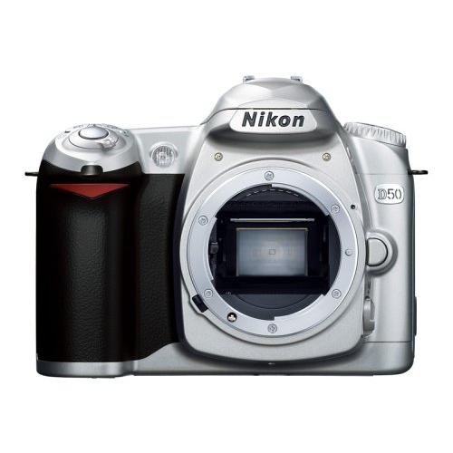 Nikon D50 ボディ　【美品・動作確認済・ショット数1558枚】 Nikon D50 シルバー デジタル一眼レフカメラ ボディ単体 D50S : ぽ