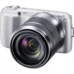 SONY ミラーレス一眼レフα NEX-C3 ズームレンズキット シルバー NEX 