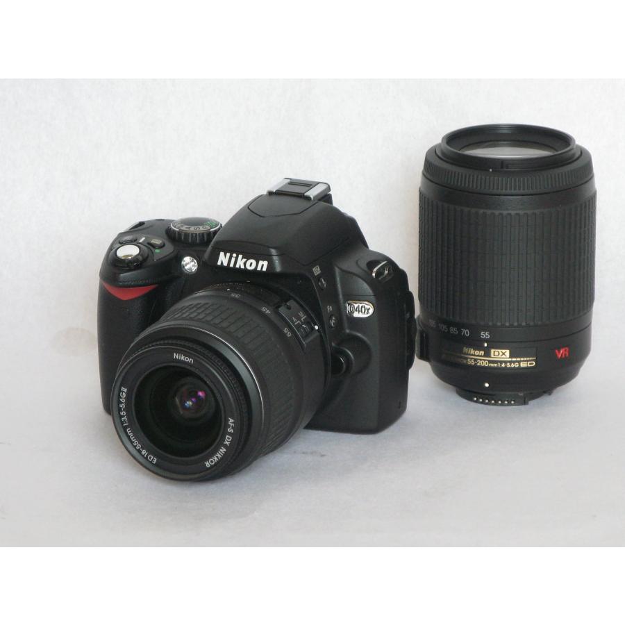 Nikon デジタル一眼レフカメラ D40X ダブルズームキット D40XWZ