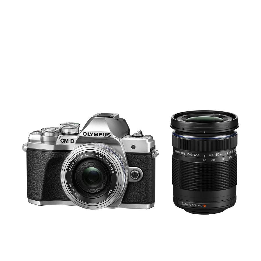 OLYMPUS ミラーレス一眼カメラ OM-D E-M10 MarkIII EZダブルズームキット シルバー