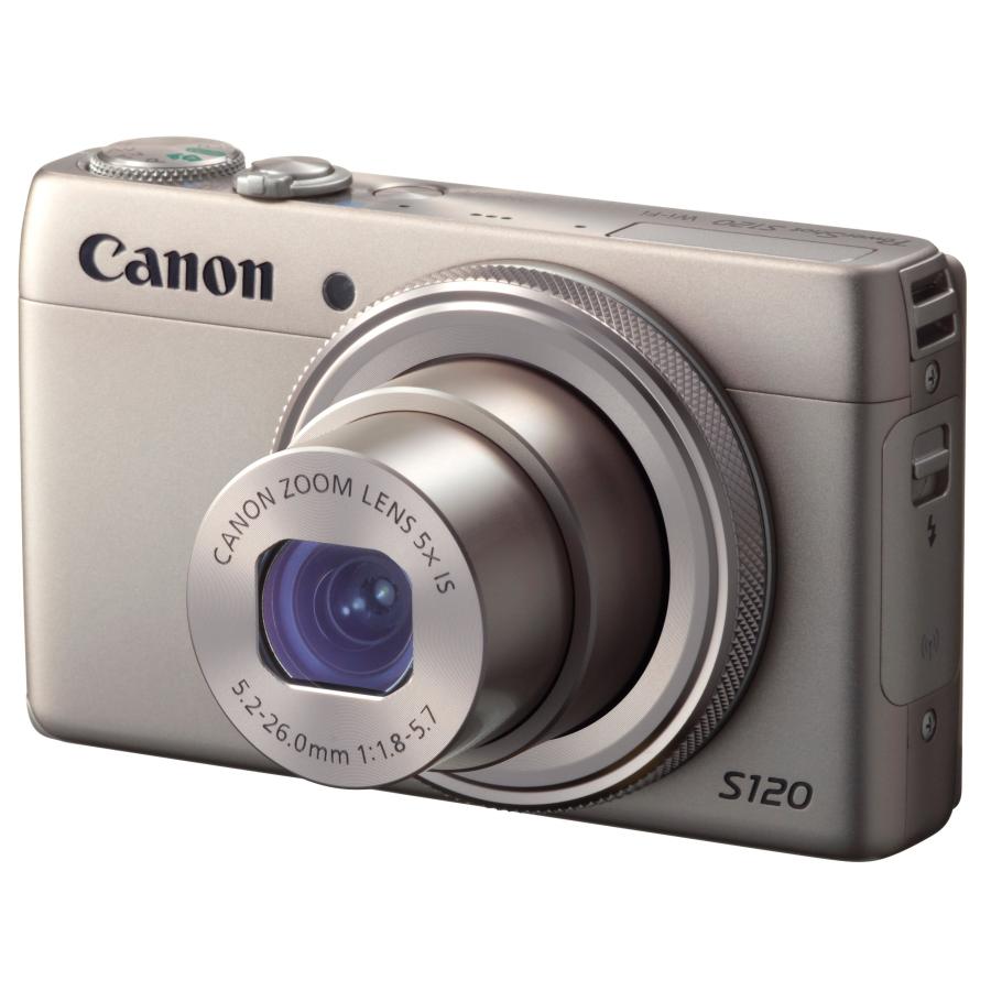 Canon デジタルカメラ PowerShot S120(シルバー) F値1.8 広角24mm 光学 