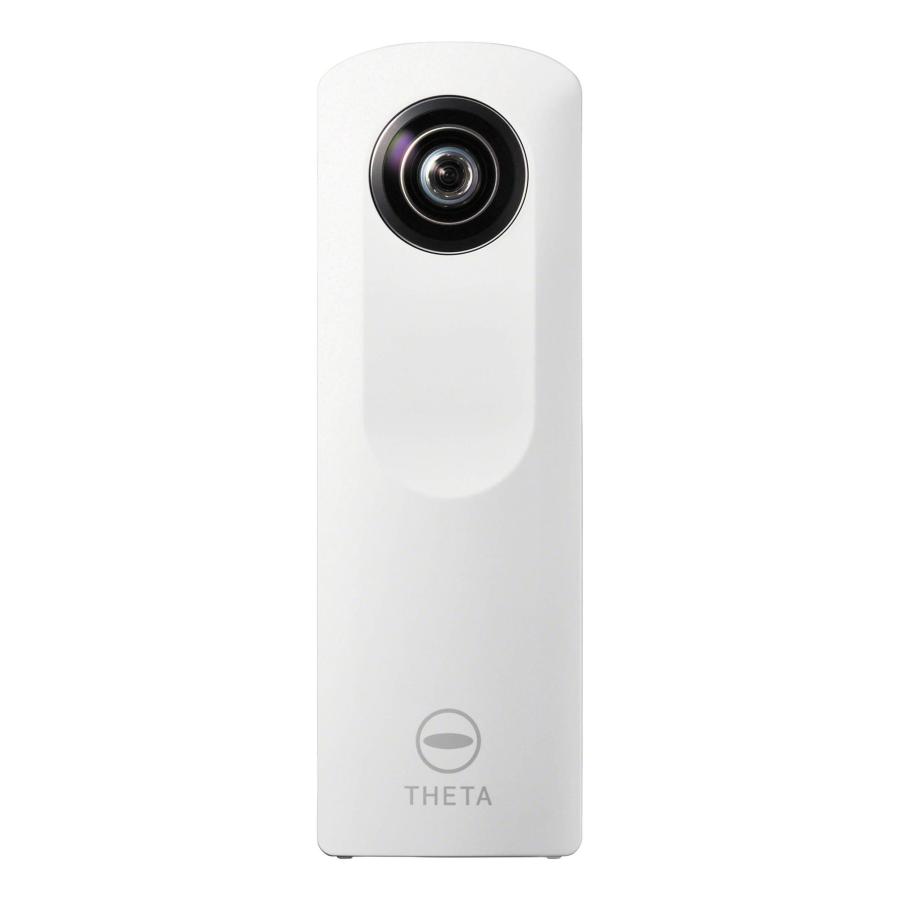 中古】360度カメラ RICOH THETA m15 (ホワイト) 全天球