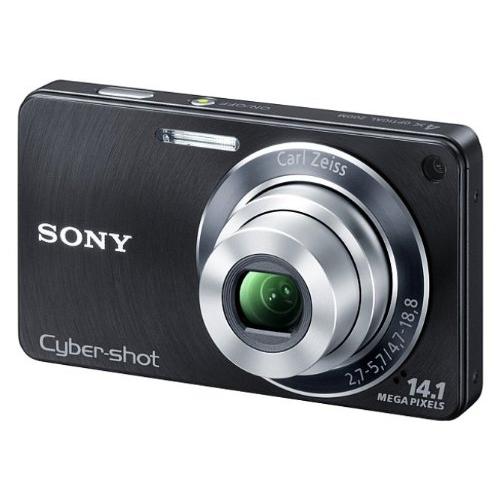 SONY デジタルカメラ Cyber-Shot(サイバーショット) W350 ブラック DSC