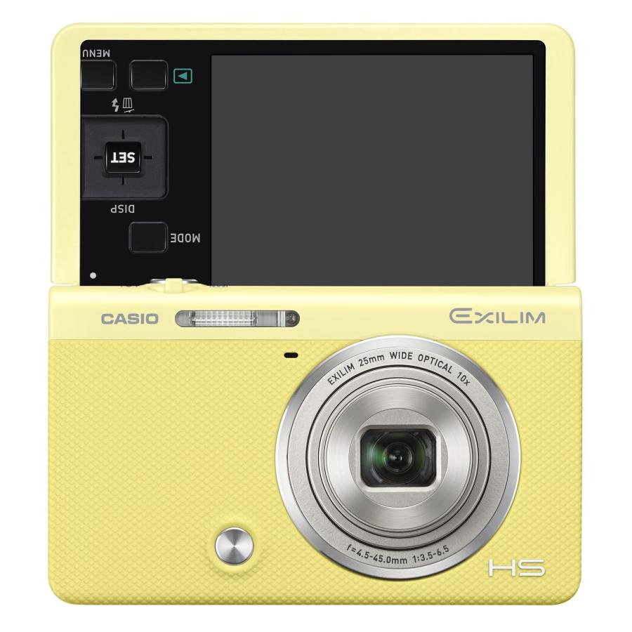 CASIO デジタルカメラ EXILIM EX-ZR70YW 「自分撮りチルト液晶 