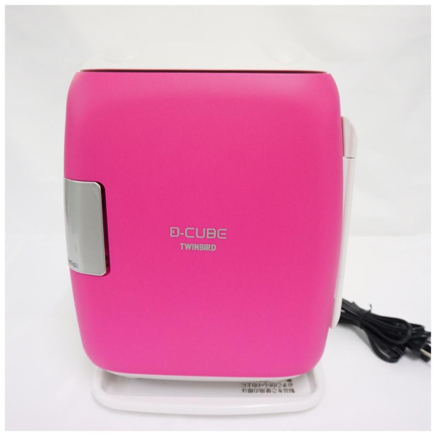 TWINBIRD 2電源式コンパクト電子保冷保温ボックス(容量5.5L) ピンク HR  