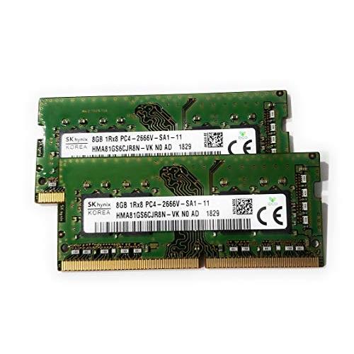 純正 OEM ノートパソコン SK Hynix Ram HMA81GS6CJR8N-VK 16GB (2X8GB
