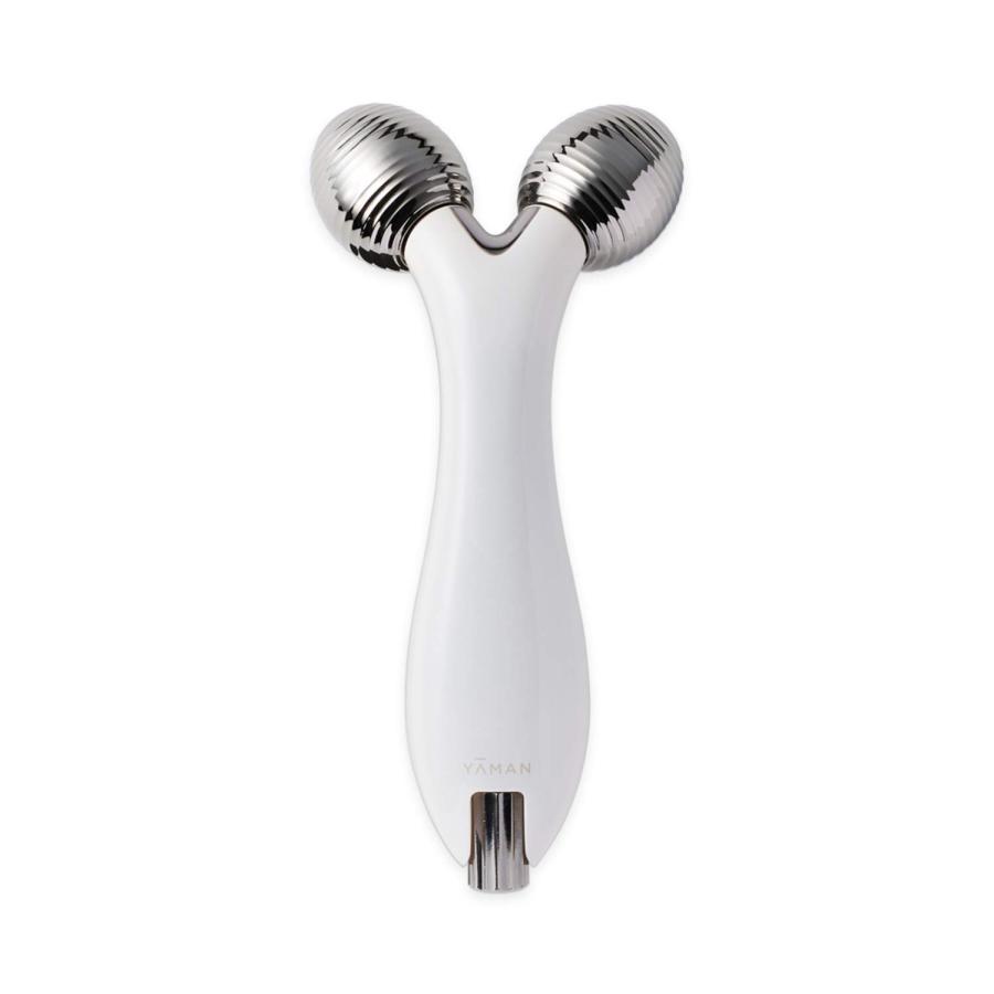YA-MAN(ヤーマン) 美顔ローラー 美顔器 WAVY(ウェイビー) EMS ホワイト 