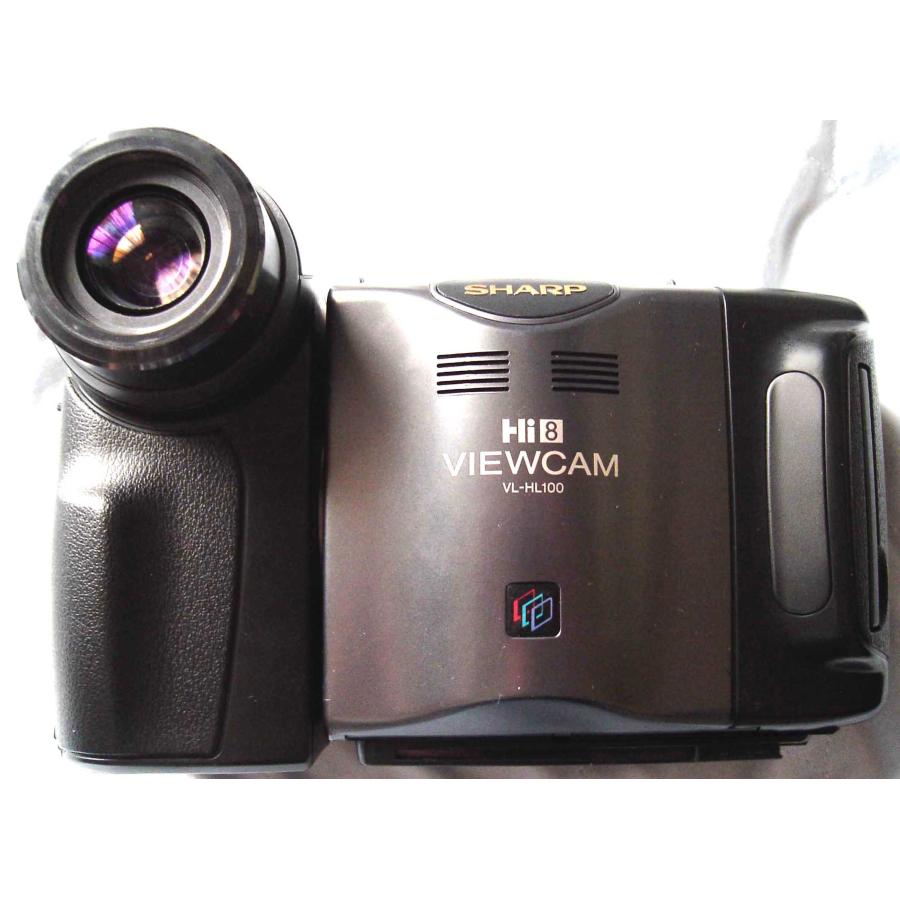 シャープ SHARP VIEWCAM VL-HL100 ビデオカメラ シャープ VL-HL100 3CCD 8mmビデオカメラ (8mmビデオデッキ) VideoHi8