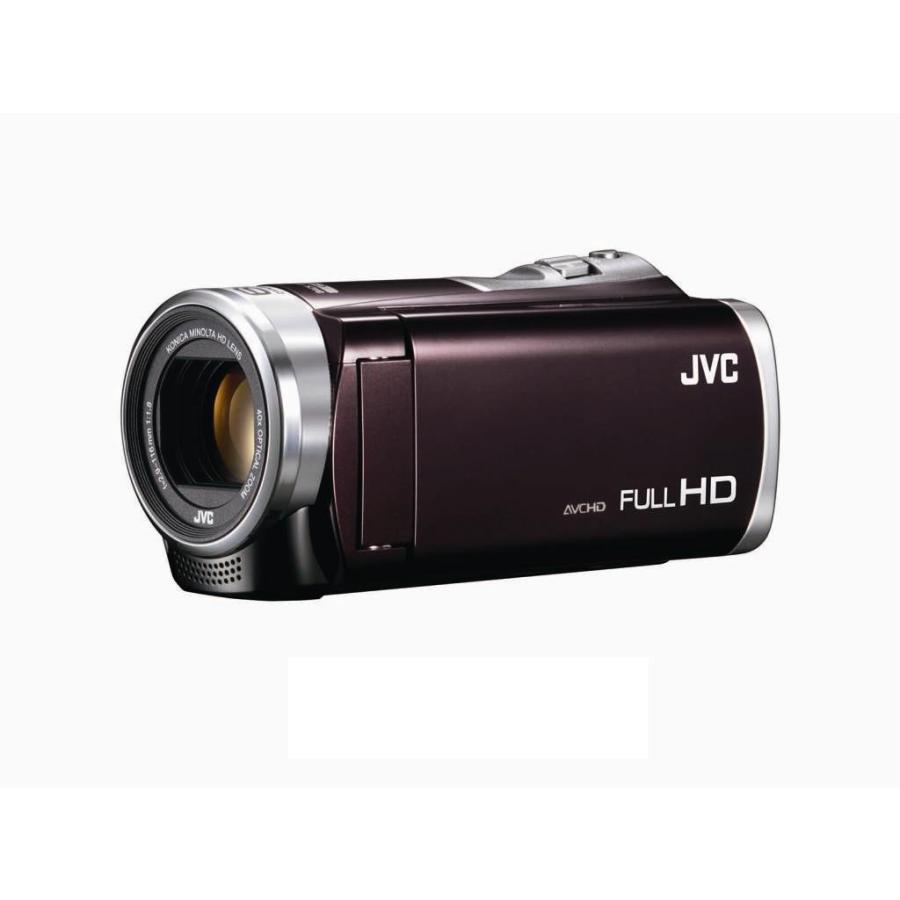 JVC フルHD ビデオカメラ AVCHD シルバ― GZ-E355-N JVCKENWOOD