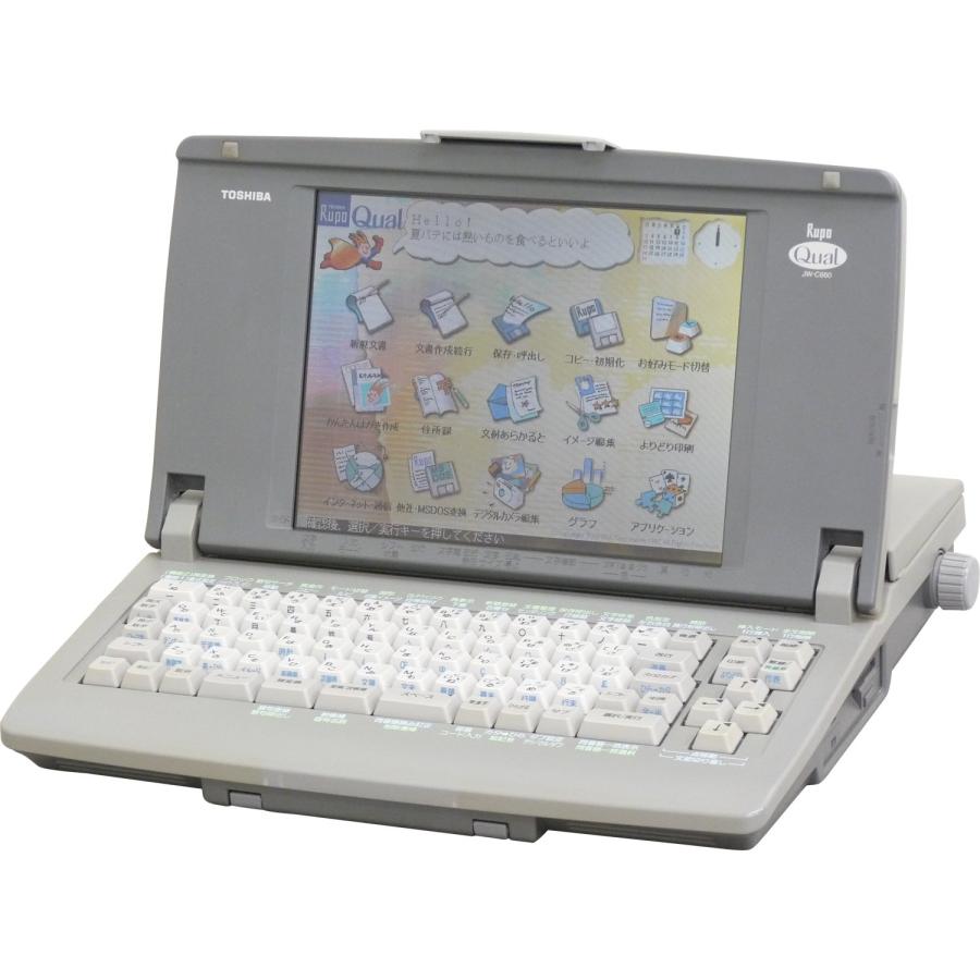 東芝 ワープロ ルポ Rupo Qual JW-C660 : ぽちっとほわっと - 通販 
