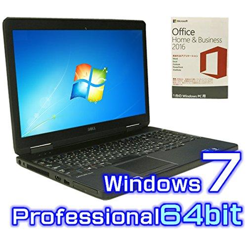 中古ノートパソコン DELL Latitude E5540Windows7 Pro 64bit 