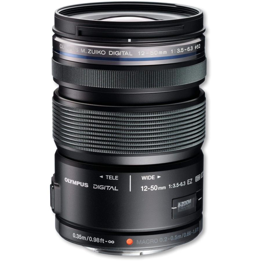 OLYMPUS ED12-50mmF3.5-6.3 EZ BLK 標準ズームレンズ 防塵防滴 