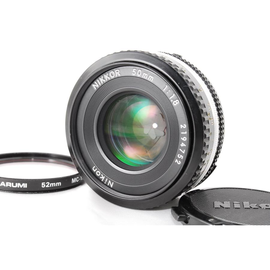 Nikon MFレンズ Ai 50mm F1.8s パンケーキ : ぽちっとほわっと - 通販