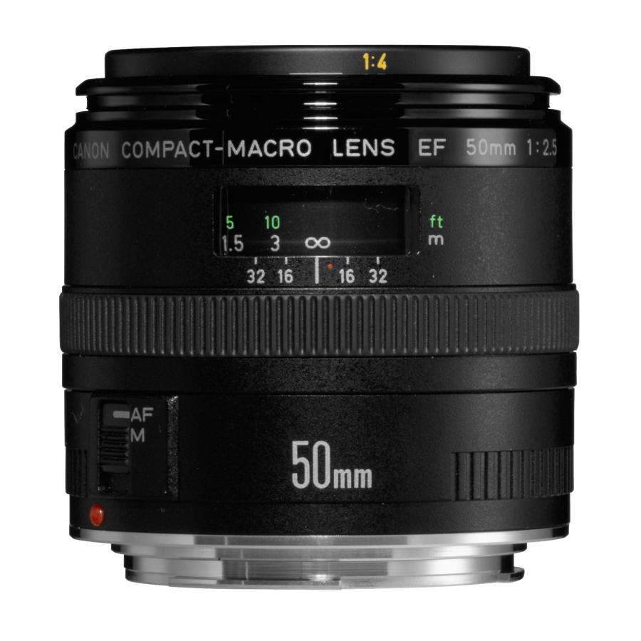 Canon 単焦点マクロレンズ EF50mm F2.5 コンパクトマクロ フルサイズ 