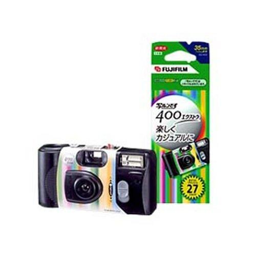 FUJIFILM レンズ付フイルム 写ルンです 400エクストラ 35mm 27枚 1本