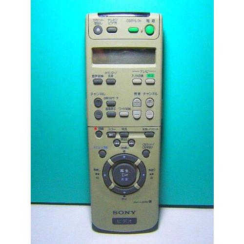 【中古】「非常に良い」ソニー ビデオリモコン RMT-V295B ソニー ビデオリモコン RMT-V295B : ぽちっとほわっと - 通販 - Yahoo