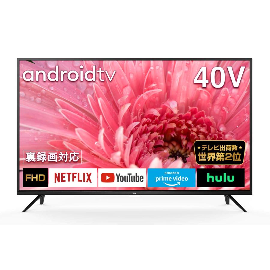 TCL 40型 フルハイビジョン スマートテレビ(Android TV) 40S515 Amazon 