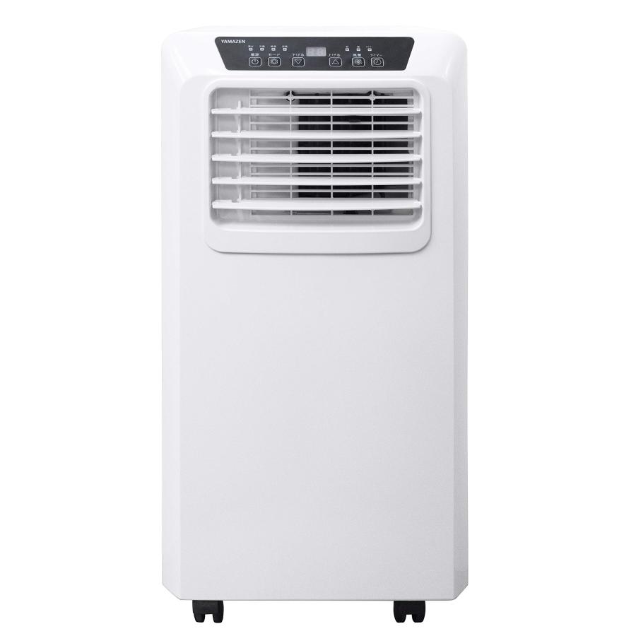 未使用品　スポットクーラー 本体 木目調 3WAY 冷風 除湿 送風 山善 移動式 エアコン スポットクーラー ノンドレン方式 (冷風/除湿