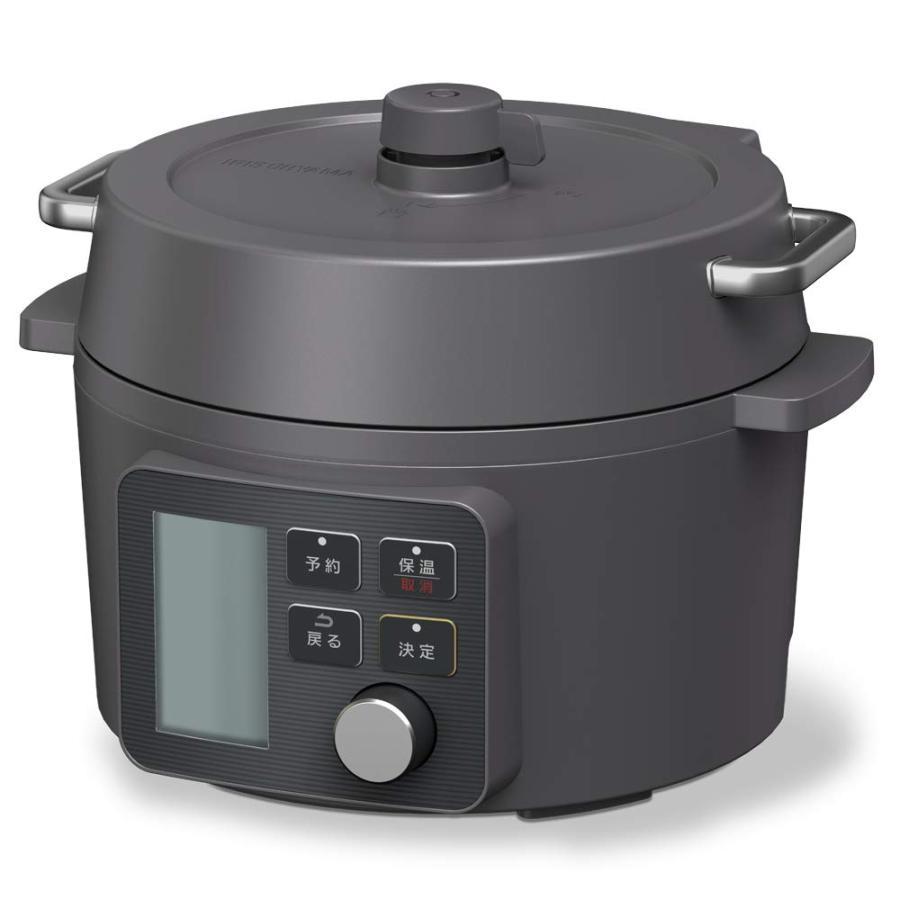 電気圧力鍋 2.2L ブラック KPC-MA2-B アイリスオーヤマ 65種類自動 