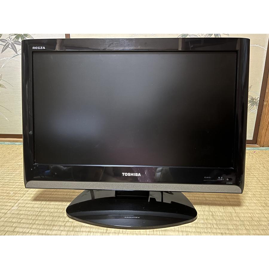 東芝 22V型 液晶 テレビ 22A8000(K) ハイビジョン 2009年モデル : ぽ