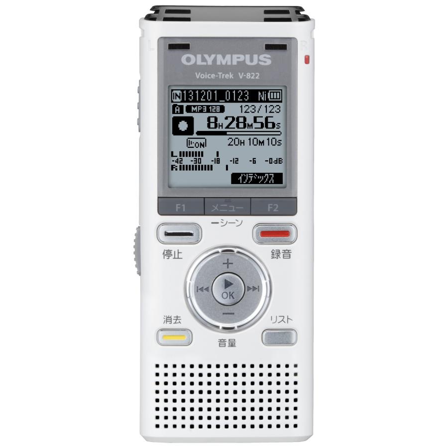 OLYMPUS ICレコーダー VoiceTrek 4GB リニアPCM対応 MicroSD対応 WHT