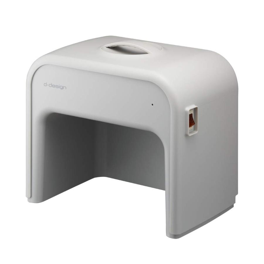 d-design セラミックヒーター 足元ヒーター 活性炭フィルター付き グレー ドウシシャ CHMT-011GY mxn26g8 d-design セラミックヒーター 足元ヒーター 活性炭フィルター