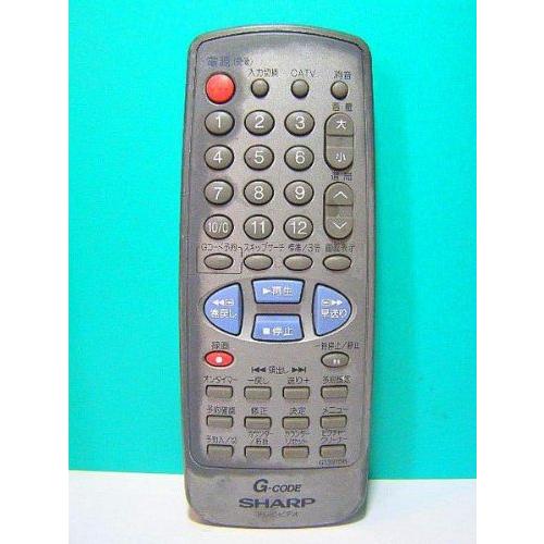 シャープ テレビ・ビデオリモコン G1391SB : ぽちっとほわっと - 通販