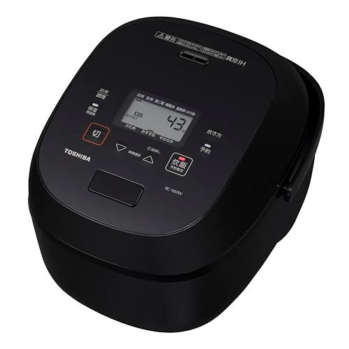 TOSHIBA(東芝) 炊飯器 炎匠炊き 5.5合 RC-10VRV(K) グランブラック