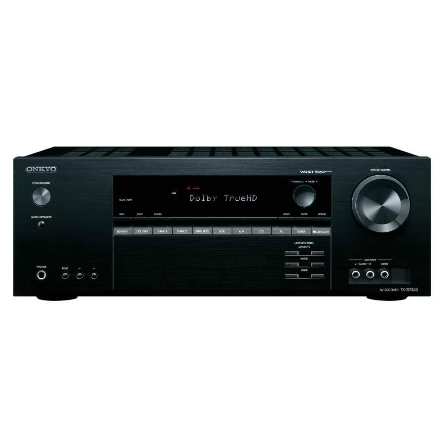 ONKYO TX-SR343 AVレシーバー 5.1ch/Bluetooth対応 ブラック TX-SR343