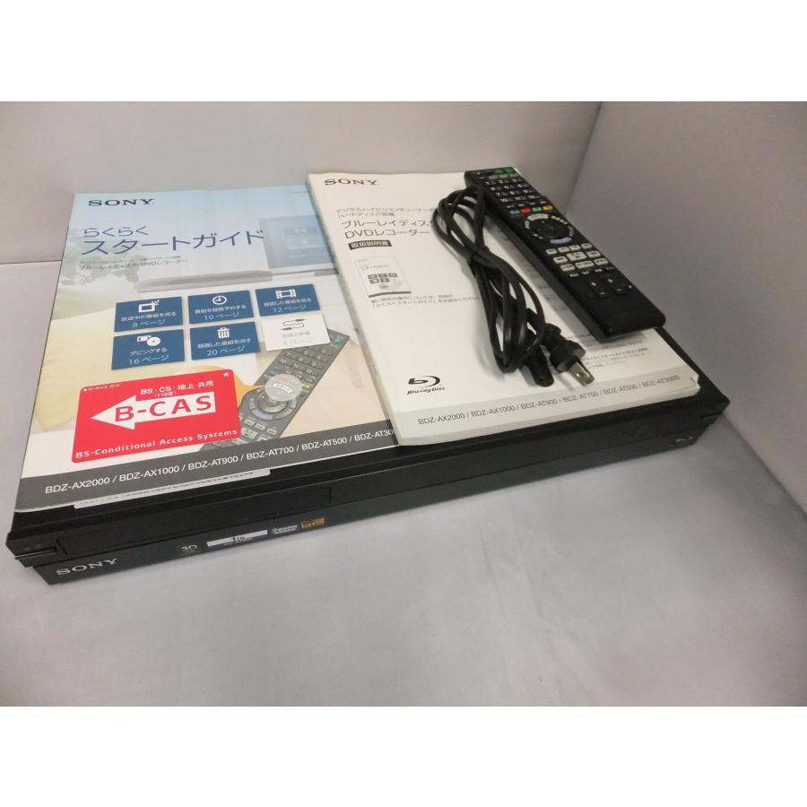 SONY 1TB 2チューナー ブルーレイレコーダー BDZ-AT900 SONY 1TB 2チューナー ブルーレイレコーダー BDZ-AT900 : ぽ