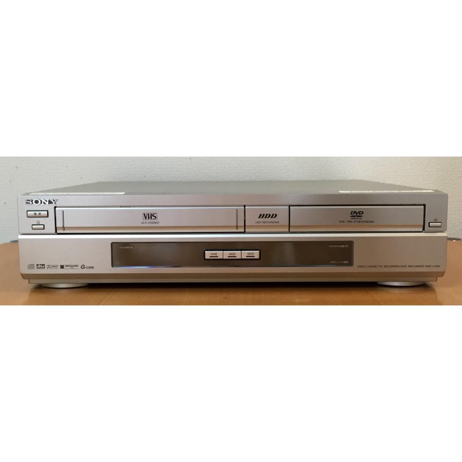 ソニー スゴ録 RDR-VH80 HDD搭載 VHSビデオ一体 DVDレコーダー SONY “スゴ録” RDR-VH80 HDD搭載VHSビデオ一体型DVDレコーダー : ぽ