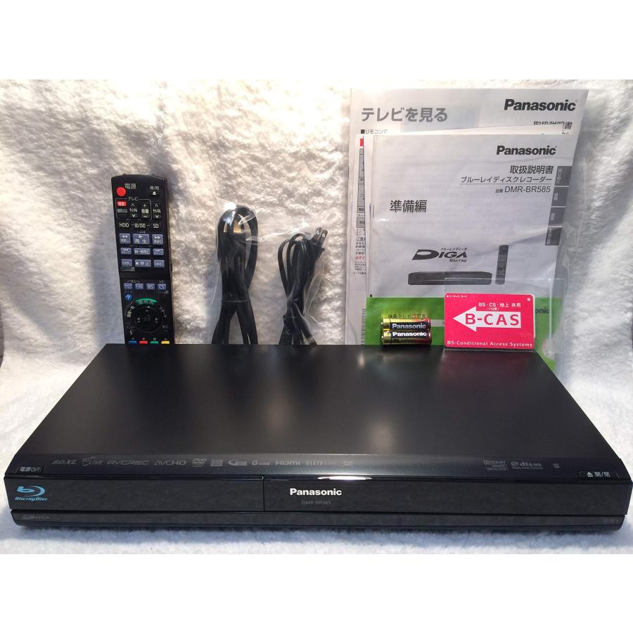 パナソニック 320GB 1チューナー ブルーレイレコーダー DIGA DMR-BR585