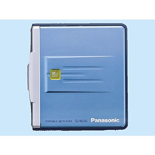k*ル様 Panasonic ポータブルMDプレーヤー SJ-MJ35-A 本体 パナソニック ポータブルMDプレーヤー SJ-MJ35-A（ブルー） : ぽ