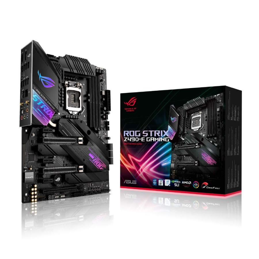 ASUS INTEL Z490 搭載 LGA1200 対応 ROG STRIX Z490-E GAMING ATX : ぽちっとほわっと ...