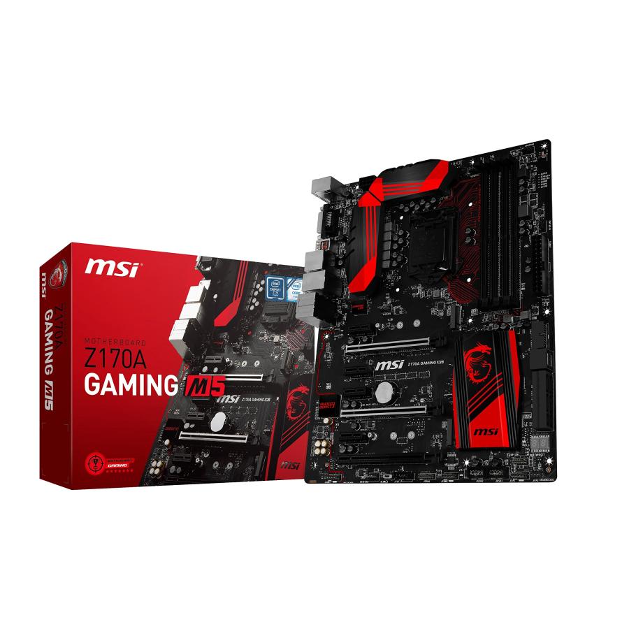MSI Z170A GAMINGM5 ATXマザーボード MB3466 : ぽちっとほわっと