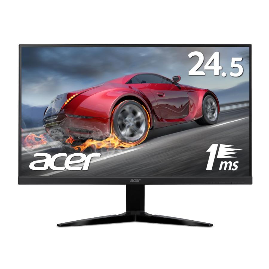 Acer ゲーミングモニター KG251Qbmiix 24.5インチ 応答速度1ms/Free