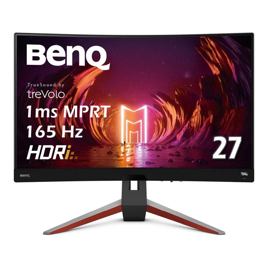 BenQ MOBIUZ EX2710R 湾曲ゲーミングモニター (27インチ/WQHD/湾曲 
