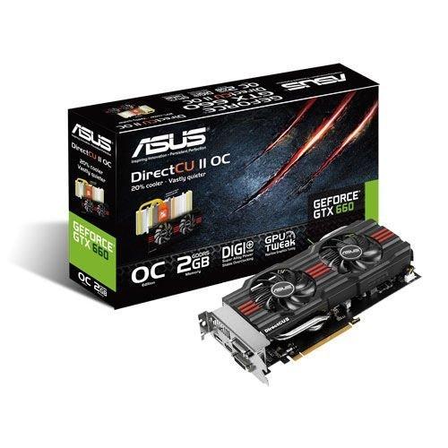ASUS #GTX660-DC2O-2GD5 GeForce GTX 660 Graphic Card - 1020 MHz