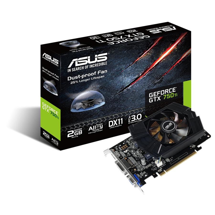 【中古】ASUS グラフィックボード GeForce GTX750TI 搭載 GDDR5 2GB GTX750TI-PH-2GD5 ASUS グラフィックボード GeForce GTX750TI 搭載 GDDR5 2GB GTX750TI