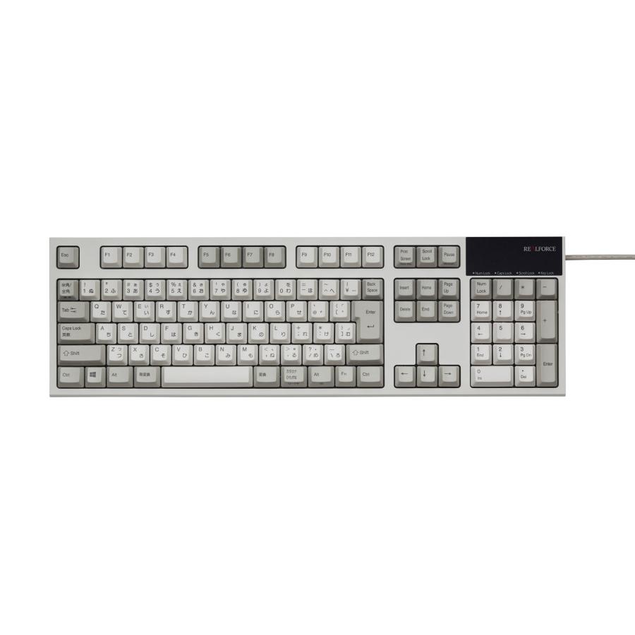 東プレ REALFORCE R2 日本語108配列 静電容量無接点方式 USBキーボード