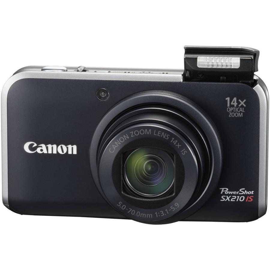 Canon デジタルカメラ PowerShot SX210 IS ブラック PSSX210IS(BK