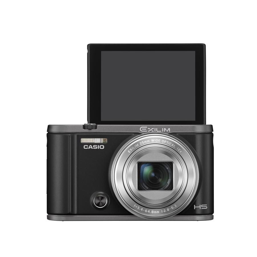 CASIO デジタルカメラ EXILIM EX-ZR3100BK 自分撮りチルト液晶 スマホ