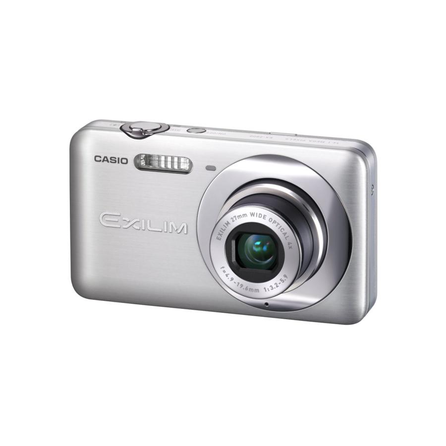 CASIO デジタルカメラ EXILIM 1410万画素 4倍 スパークリングシルバー